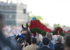 «Carrera de la Rosas»: el trofeo floral entregado al caballo ganador del Derby de Kentucky